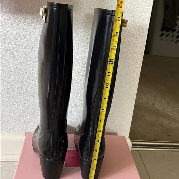 Kate Spade black rain boots - Picture 10 of 14